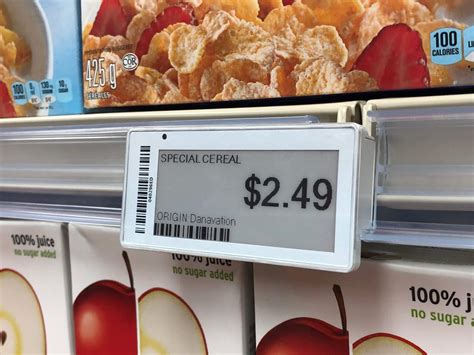 Digital Price Display Supermarkets
